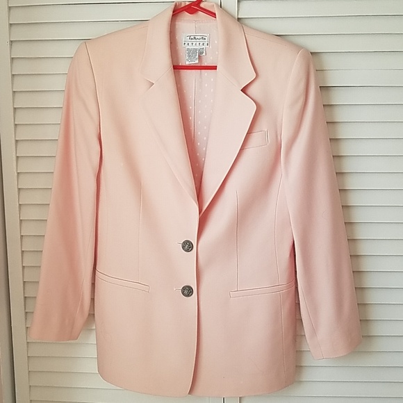 Talbots Jackets & Blazers - NWOT Talbots blush wool jacket size 8P
